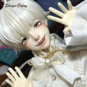 shugafairy bjd dolls head 14 ahe with幸せな目と魅力的なスタイル怖いまたは穏やかな高品質のボールジョイントドール240129