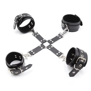 Vintage feminino masculino arnês cinto de couro bondage sexy gótico punk espartilho pele couro metal perna ligas cinto feminino cintas 240126