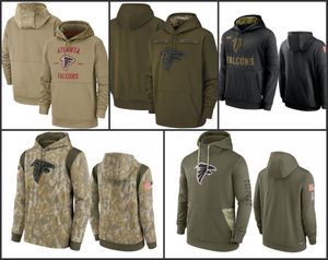 Atlanta''Falcons''Men Women Youth Salute to Service Sideline Performance Pullover Hoodie