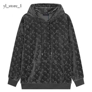 Viutonity Men Hoodies Sweatshirts 2024 v秋と冬の新しいデザイナー男子と女性のパーカールイイティパーカーカップル高級フーディースタイルファッションムーブメント2662