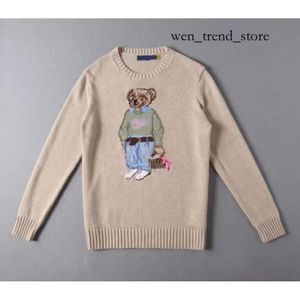 polo sweater Designer Bear Mens Sweaters Long Sleeve Pullover Sweatshirts Knitted Men Top Women Knits 130