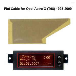 Cabo de fita com tela lcd para pc, fácil instalação, para opel astra g/h holden vauxhall 024461677 24461517 1023552 126093 carro