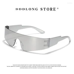 Sonnenbrille DDDLONG Retro Mode Y2K Punk Frauen Männer Sonnenbrille Klassische Vintage Brille UV400 Outdoor Shades D305