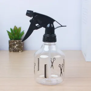 Storage Bottles 250ML Hairdressing Spray Bottle Salon Barber Hair Tools Water Sprayer Transparent Make-up Style Portable Plastic