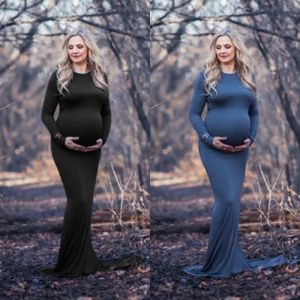 Dresses Long Pregnancy Dress Photography Maternity Dresses For Photo Shoot Vestidos Maternity Photography Props Maxi Dresses Gown Clothe