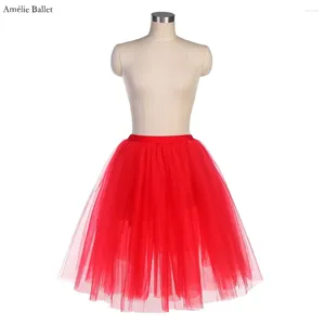 Stage Wear 23082 Ankomst Romantisk balett Half kjoldans tutu lager mjuk tyll för vuxna flickor dansövning