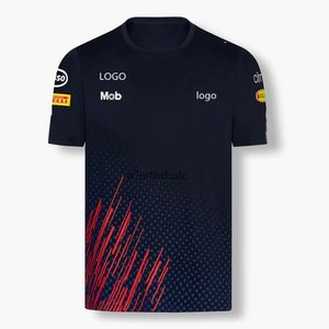 F1 camiseta f1 2024 verão masculino camiseta casual esportes respirável manga curta secagem rápida af1 435