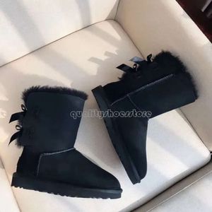 Ботинки Uggskid Mini Boot Platform Tasman Tazz Platform Australia Тапочки Зимние ботинки Snow Mini Boots Короткие меховые ботинки до щиколотки Chesut Уличный комфорт Унисекс с коробкой 507