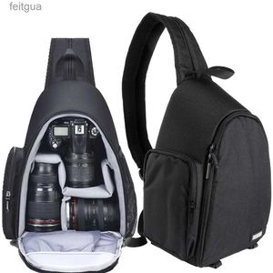 Camera bag accessories Waterproof DSLR Photo Case Backpack Bags For Panasonic OM1 EM10 MarkIV EP7 EM5 EM1 E-M10 Mark II III EM1X PEN-F E-PL8 YQ240204