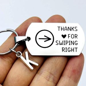 Keychains Funny Gifts For Boyfriend Husband Girlfriend Wife Valentine Birthday Gift Thanks Swiping Right Keyring Him Her