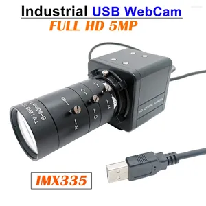 Vendita!!HD 5MP CMOS IMX335 H.264 Low Light 0.01Lux Industrial Machine Vision Mini USB Webcam Camera per PC Computer portatile