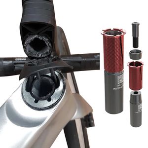 AWSt bicicleta fone de ouvido parafuso expansão mountain bike garfo dianteiro tigela grupo expansor núcleo inserções tampa superior plug peças 240118