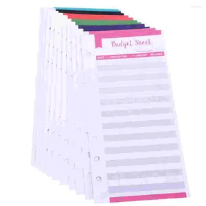 Simple Wallet Expense Cash Budget Binder Envelopes A6 Inserts Planner With Holes For Ledger