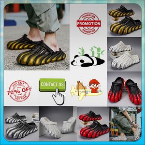 Slippers de plataforma Men Woman Designer Slides Casual Anti -Slip Desgaste Resistente ao peso leve respirável Super solas Sandálias Sandálias planas de praia