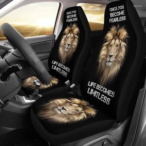 Car Seat Covers Animal Print Cover Protector Lion Model Suitable For All Kinds Of Models Four Seasons General