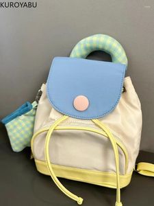 Kadınlar İçin Okul Çantaları Moda Yaz Tatlı Sırt Çantaları Japon Bolsas Para Mujeres Sevimli Mochila 2024 Mini Backpack Var