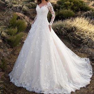 Sıradan Elbiseler Bayanlar Gelin Düğün Elbise Moda düz renkli patchwork yüksek bel maksi seksi v yaka dantel jacquard uzun