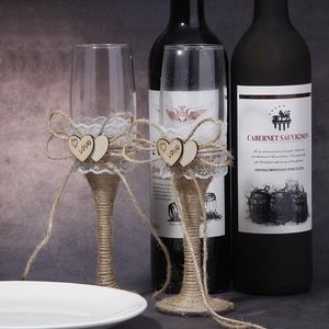Wine Glasses 4Pcs Suit Wedding Toasting Cake LNIFE Shovel Sets Champagne Glass Drinking Cup Whiskey Szklanka Gift Box264f