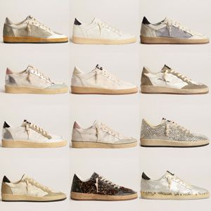 Luxe Designer Shoes Women Ball Tennis Casual Shoe Classic White Do-Old Dirty Distressed Star Sneakers Mens Woman Shoes