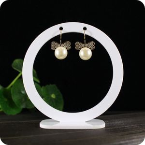 Round Earring holder stand jewellery display organizer door virtues earrings display earing holder case jewelry hand mannecan320A