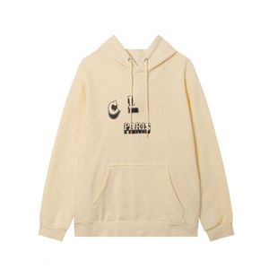 Moda Men Hoodie Designer Hoodies Erkek Kadınlar 3D Mektup Baskı Grafik Kapüşonlu Süveter Sıradan Gevşek Kültürü Düz Renkli Yüksek Sokak Sweatshirt