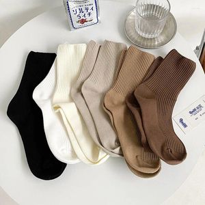 Frauen Socken japanische lustige modische modische süße gyaru y2k harajuku mittlere Röhren Frau Stil Baumwolle Happy Druck Süßigkeiten Kawaii weiblich lustig