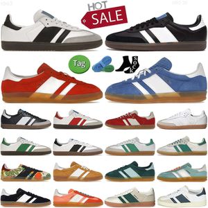 10A Top Designer Low Gazelle OG Vegan Platform Sneakers Sapatos Casuais para Mens Mulheres Rosa Azul Veludo Osso Onyx Preto Branco Treinadores Esportes Frete Grátis 03