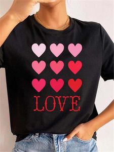 Женские футболки Love Fashion, женская рубашка с графическим принтом, летняя повседневная забавная футболка для девочек, хипстерская футболка с круглым вырезом