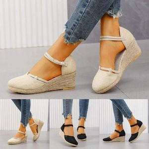 Sandaler Summer Slope Wedge For Women 6 Jelly Slides Platform 90s Quilted