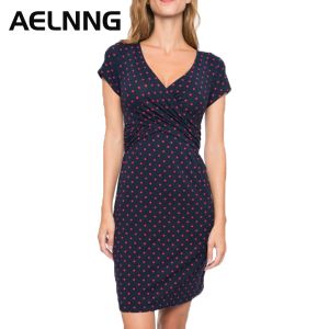 Vestidos 2022 vestidos novos para mulheres grávidas Primavera DOTS SUMPRIM