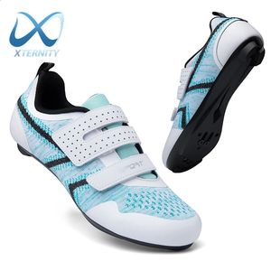 Ultralight MTB Cycling Shoes Men Breattable Bicycle Sneakers Women Racing Road Bike Shoes Self-Locking SPD Cleat Shoes 240129