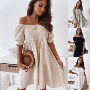 Kleider Sommer Frauen sexy Rückenfreie Kleid Mode Mutterschaft kurzärmelig solide lose Kleid Schwangere Frauen Party Strandkleider Vestidos Vestidos