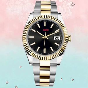 Designer Mens Automatic Mechanical 31mm 36mm 41mm Lady Black Dial Sapphire Lysande vattentäta klockor 904L Rostfritt stål Guld och Sier Watch