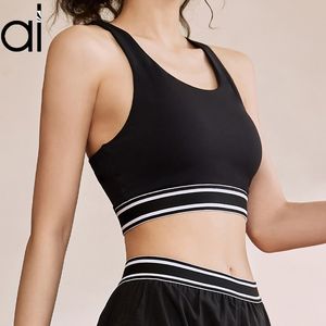 AL Yoga SweatTops Sports Bras Vest+Short Pants Matching Leggings Tennis Skirt Shorts High Impact Sweatshirts U-shaped Seamless Chosen Bra Fake Two Pieces Boxer-style