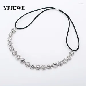 Hair Clips YFJEWE Fashion Jewelry Women Bride Party Elegant Crystal Austrian Wedding Accessories Hairbands Gift #H028