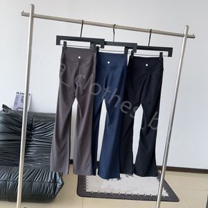 LL Yoga Micro Flare Pants Sporty chude swobodne spodnie codziennie noszenie jogi spusty damskie sportowe legiki za wysokim talii woda noszona nago joga zużycie siłowni