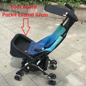 Peças para carrinho de bebê, acessórios para extensão do pé, proteção para os pés para gb pockit, descanso para os pés, goodbaby a 2s 3s