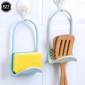 Kitchen Storage Foldable Sponge For Soap Dish Sink Holder Organizer Box Product Container Accessory Tool Bathroom Rack Home Drainer