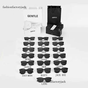 2022 NYA BRAMT Black Cat Eye Polarised Solglasögon Kvinnor för män Luxury Square GM Beach Travel Stora designer Sun Glasses UV400 med låda