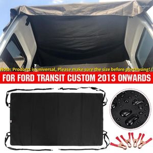 Tüm Terrain Wheels 210D Siyah Arka Barn Kapı Tente Kapağı Ford Transit Özel 2013 için uygun VW T5 T6 CAMPERVAN aşınma dirençli