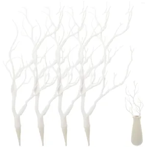 Decorative Flowers 4 Pcs Head Band Faux Antler Accessories DIY Artificial Branches Bohemia Headband White Emulation Antlers Tree Layout