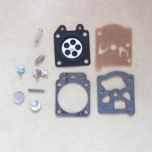 2 x kit de reparo do carburador para oleo nac gs44 941c 741 937 370 motosserra trimmer carburador diafragma junta primavera agulha reconstruir o308l