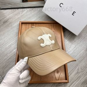 Luxury Designer Bon Leather Baseball Caps Men e mulheres Chapéu de couro casual de verão com lona inferior cem takeprotection sun chapé moda retro clássico pato chapéu de pato