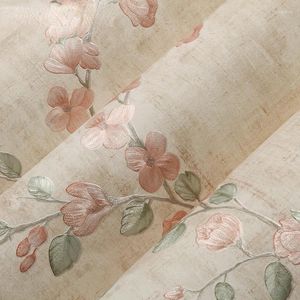 Wallpapers Home Improvement Wall Painting Self Adhesive Wallpaper Contact Paper Bedroom Living Room Peel And Stick 3D Floral Papers