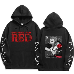 Men's Hoodies Sweatshirts One Piece Theater Red Print Fall Winter Hoodie Daily Top Dsh8