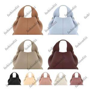 Crescent Armpit Bag Niche Design Single Shoulder Crossbody Bag Female Pole Leather Saddle Bag 230511