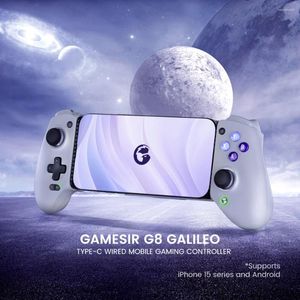 Game Controllers GameSir G8 Galileo Type-C Gamepad Mobile Phone Controller With Hall Effect Stick For IPhone 15 Android PS Remote Play Cloud