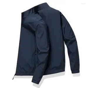 Herrenjacken, Parkas, modisch, lässiger Stil, Herrenjacke, bequem, windabweisend, hochwertige Kleidung, Reißverschluss, Oberbekleidung, einfarbig, Roupas