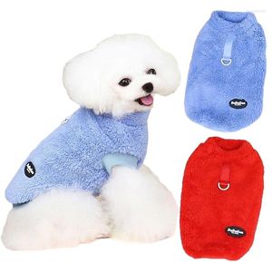 Dog Apparel Winter Soft Fleece Clothes For Small Medium Dogs Cats Outfits Ropa Para Perro Yorkshire Coat Chihuahua French Bulldog Jacket