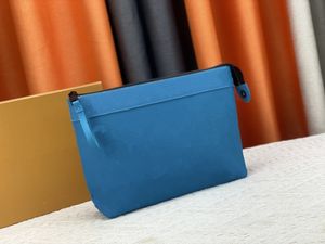 2024 Blue Men's Business handheld fashion trend front line bag